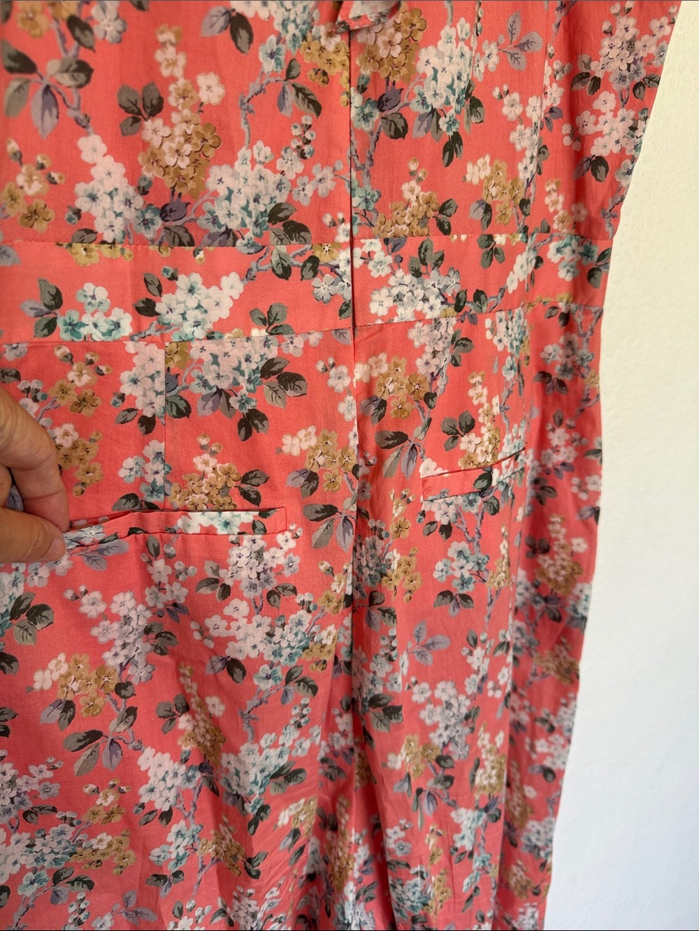 Perfect J. Crew High-neck jumpsuit in Liberty Josephine - Picture 6 of 9